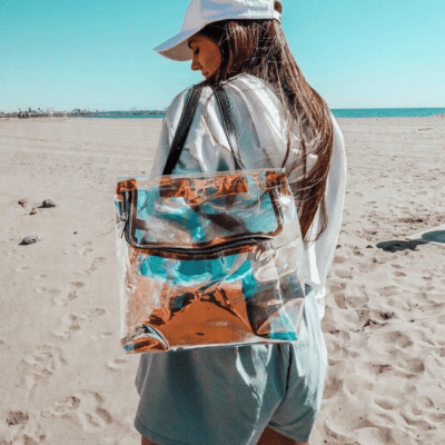 Holografisch glänzender Rucksack