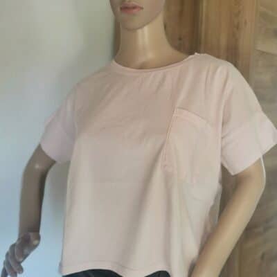 kurzes Shirt/Top mit Tasche Gr.M/L